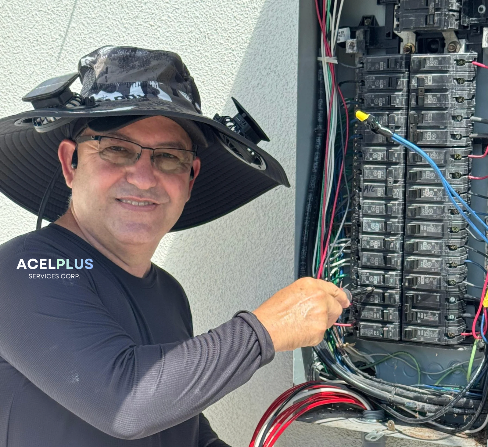 Professional HVAC technician ready to serve you